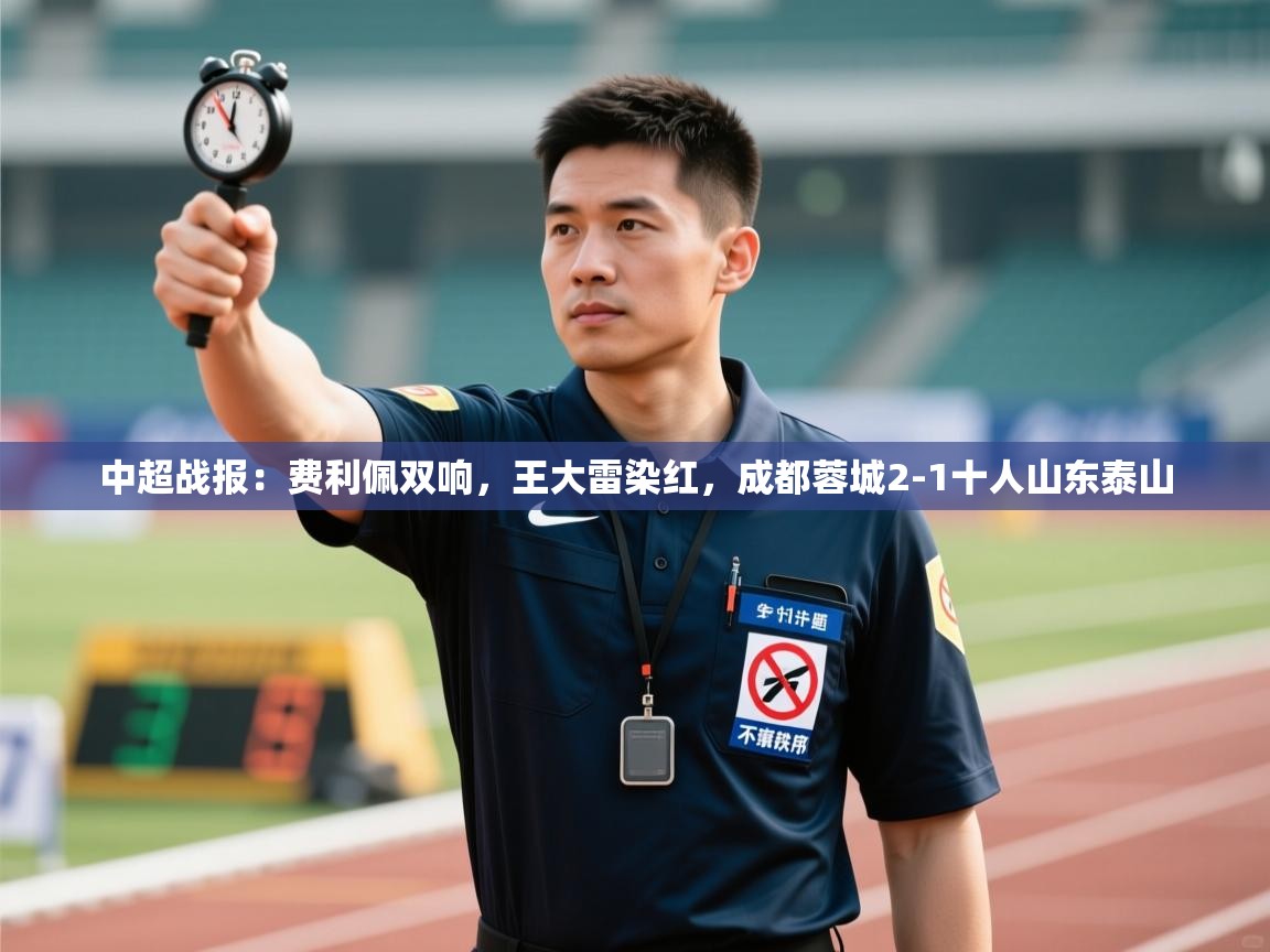 中超战报：费利佩双响，王大雷染红，成都蓉城2-1十人山东泰山