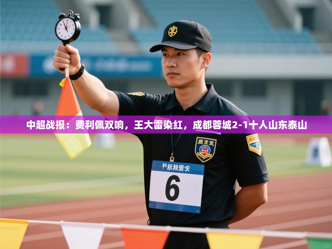 中超战报:费利佩双响,王大雷染红,成都蓉城2-1十人山东泰山 第2张